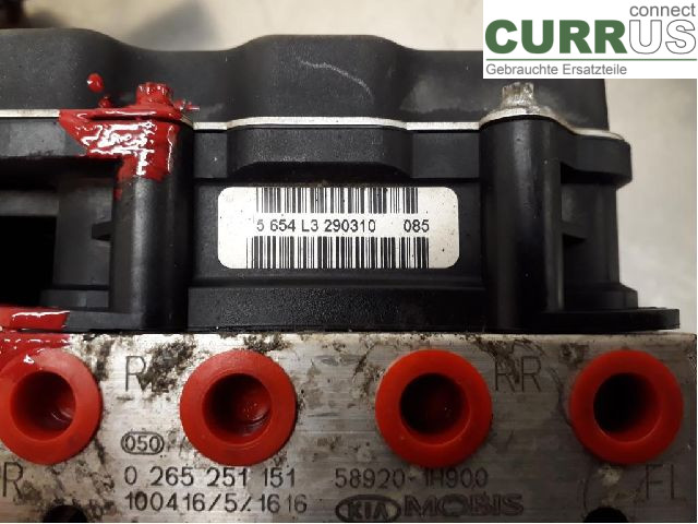 KIA CEE´D   06-12 ABS Hydraulic unit 589201H9A0 D4FB