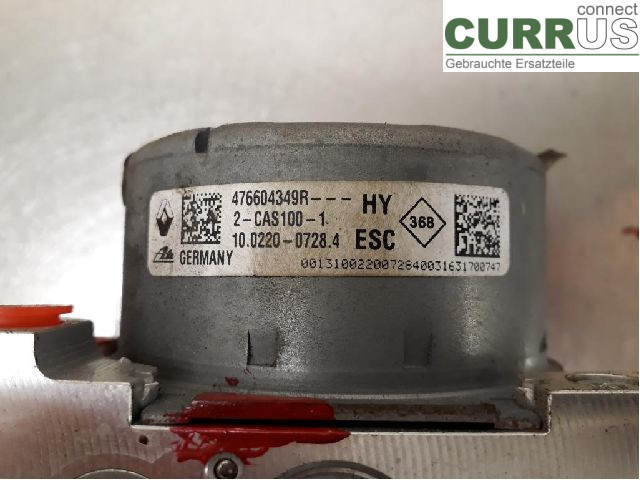 RENAULT MEGANE IV  16- Hydrauliczna jednostka ABS 476609440R K9K-657