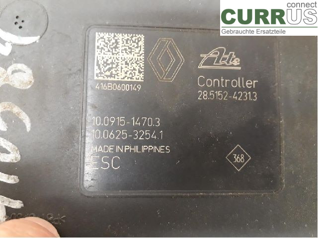 RENAULT MEGANE IV  16- Hydrauliczna jednostka ABS 476609440R K9K-657