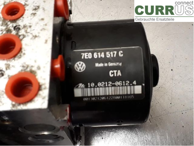 VW TRANSP/CARAVELLE 04-15 ABS hydraulisk enhed 7E0614517H CCHA