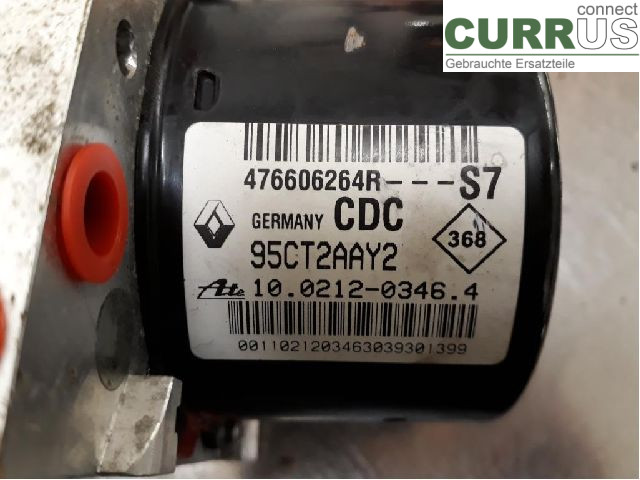 RENAULT MEGANE III 09-15 ABS Hydraulic unit 476604304R K4M-866