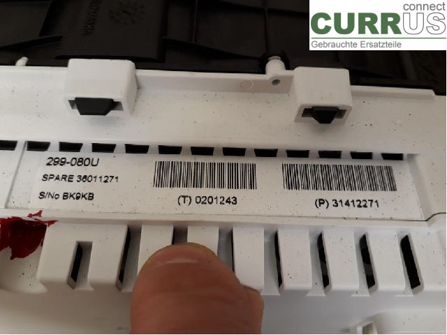 VOLVO V40  12-19 Instrumentenkombination 36011271 D4162T