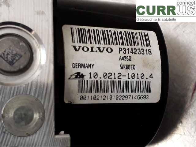 VOLVO V40  12-19 ABS Hydraulic unit 31423317 D4204T9