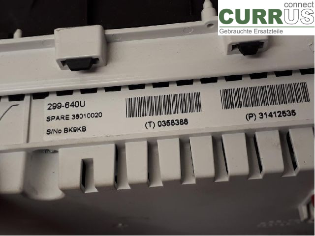 VOLVO V70    14-16 Bloc instruments / combiné 36010020 D4162T