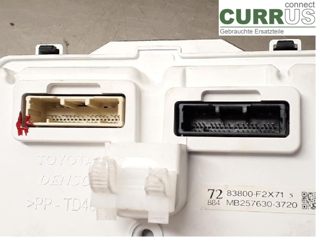 TOYOTA COROLLA 19- Bloc instruments / combiné 83800-FEG91 2ZR-FXE