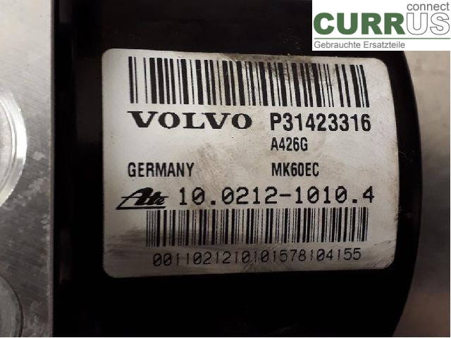 VOLVO V40  CROSS COUNTRY 13-19 Unité hydraulique ABS 31423317 B4154T2