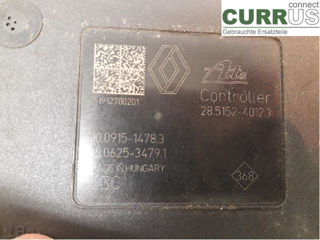 RENAULT TRAFIC  15- Hydrauliczna jednostka ABS 476609775R R9M-452