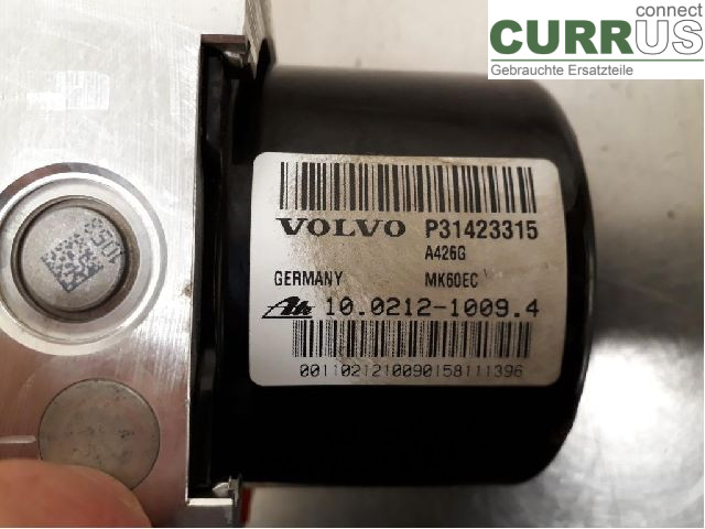VOLVO V40  12-19 ABS Hydraulic unit 31423317 D4204T8