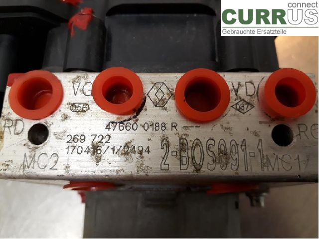 RENAULT CAPTUR 13-19 ABS Hydraulic unit 476605196R H5F-412