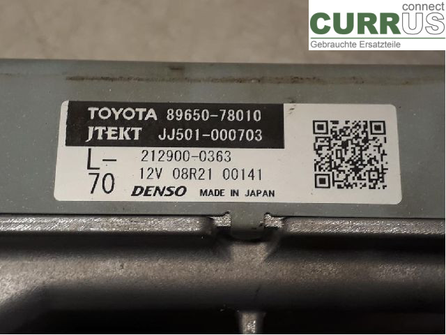 LEXUS NX 300h 15- Elektryczna pompa wspomagania 89650-78100 2AR-FXE