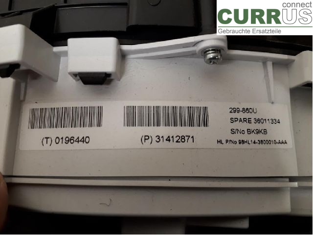 VOLVO V40  12-19 Instrumentpanel / kombiinstrument 36010383 B4164T3