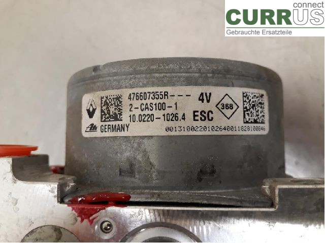RENAULT MEGANE IV  16- Hydrauliczna jednostka ABS 476600737R H5H-470