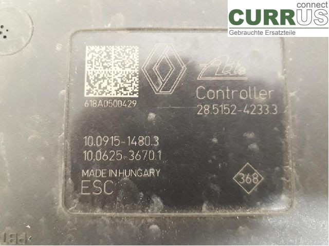 RENAULT MEGANE IV  16- Hydrauliczna jednostka ABS 476600737R H5H-470