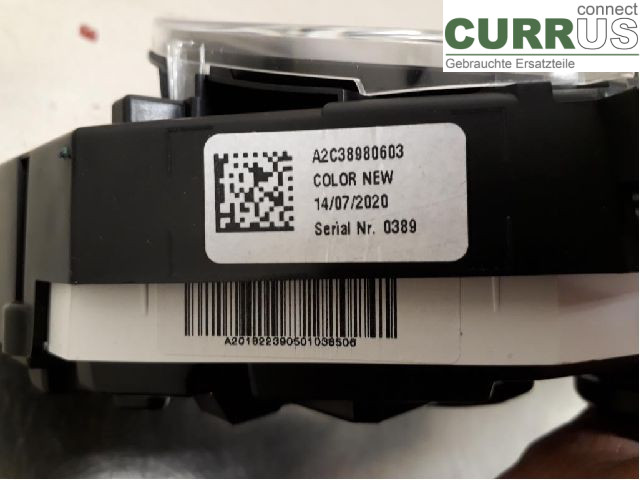 TOYOTA C-HR 16-23 Instrument cluster / comb 83800-F4500 2ZR-FXE