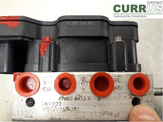 RENAULT ZOE 13-> ABS-Hydraulikeinheit 476601988R 5AQ-80