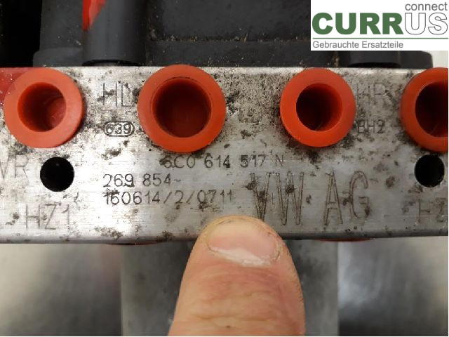 VW POLO       10-17 Unité hydraulique ABS 6C0614517R CJZC