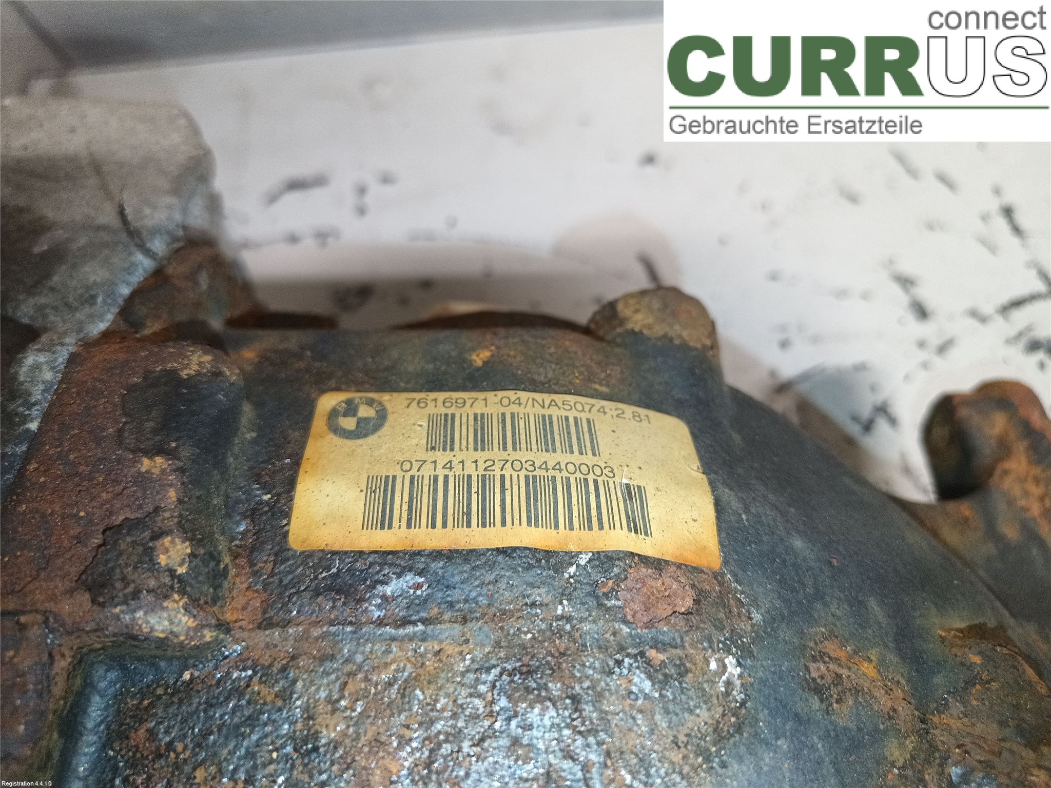 BMW 1 F20/F21   11-19 Differential 33 10 7 616 972 N13-B16A