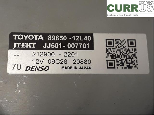 TOYOTA COROLLA 19- Power steering pump (electric) 89650-12L70 2ZR-FXE