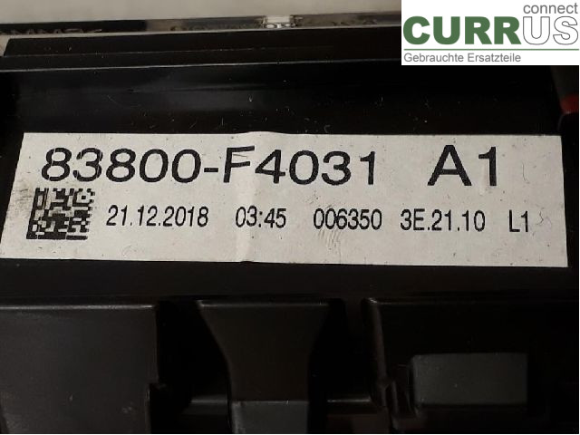 TOYOTA C-HR 16-23 Instrument cluster / comb 83800-F4032 2ZR-FXE