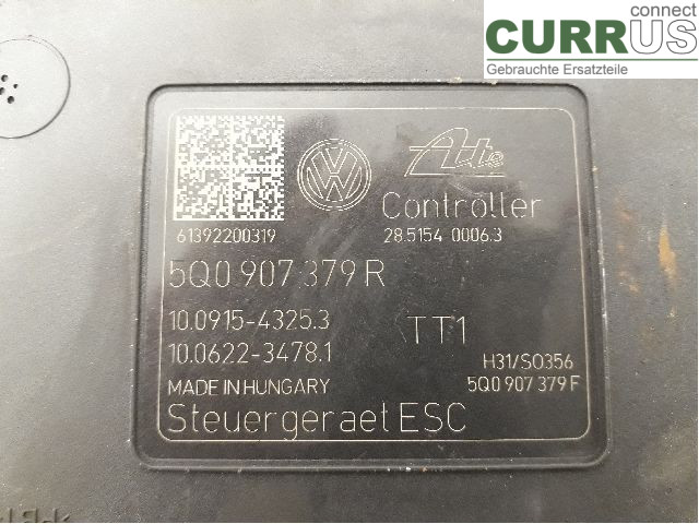 SKODA OCTAVIA  13-20 Hydrauliczna jednostka ABS 5Q0614517Q CHPA