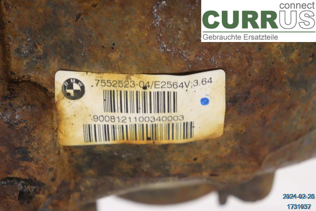 BMW X5 E70    07-13 Differential 33107552523 3,0 D