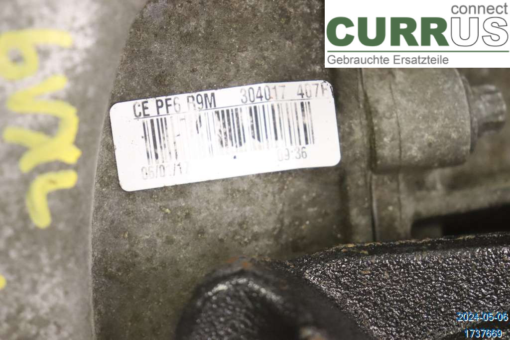RENAULT TRAFIC  15- Gearbox (6-speed) 8201704616 1,6 DCI