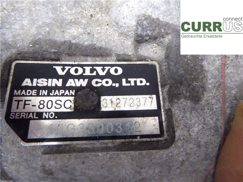 VOLVO V60  11-13 Gearbox (Automatic) 36050937 D5204T2