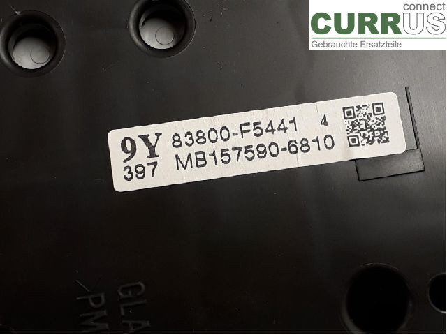 TOYOTA YARIS  15-20 Instrument cluster / comb 83800-F5441 1NZ-FXE