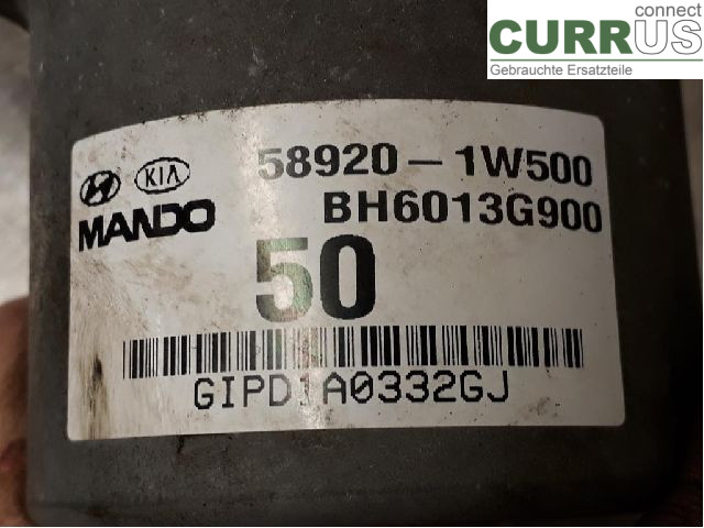 KIA RIO  12-16 Unité hydraulique ABS 589201W500 G4FA