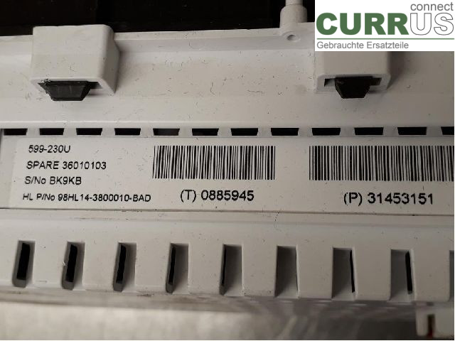 VOLVO V60  14-18 Instrument cluster / comb 36011391 D4204T14