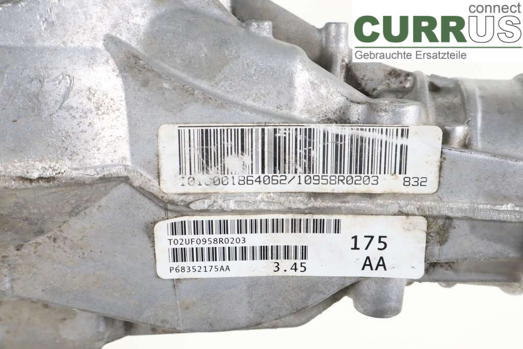 JEEP GRAND CHEROKEE 10-20 Differential 68352175AA M