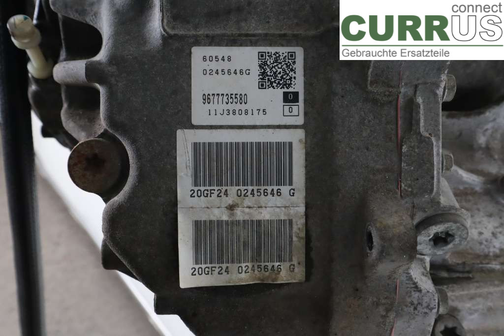 CITROEN C5  08-17 Gearbox (Automatic) 9677735580 2,0HDI 163HK