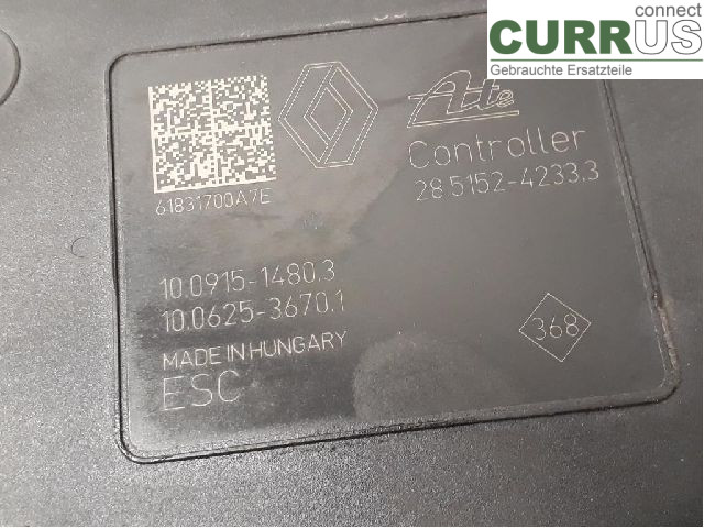 RENAULT MEGANE IV  16- Hydrauliczna jednostka ABS 476600737R H5F-408