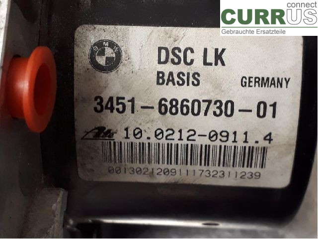 BMW 3 F30/F31/F80    12-19 Unité hydraulique ABS 34512460453 N20-B20B