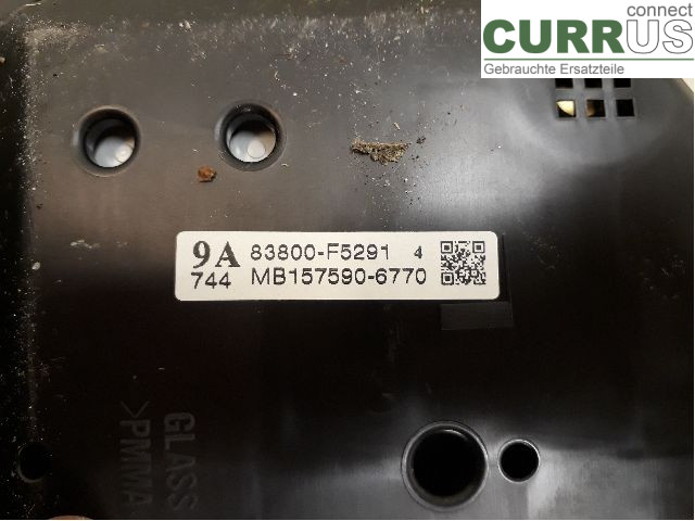 TOYOTA YARIS  15-20 Instrumentpanel / kombiinstrument 83800-F5291 2NR-FKE
