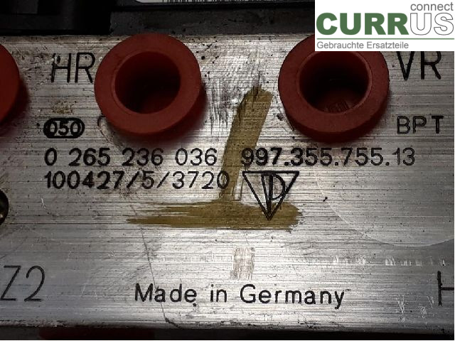 PORSCHE 911 997 05-12 ABS hydraulisk enhet 99735595513 A101