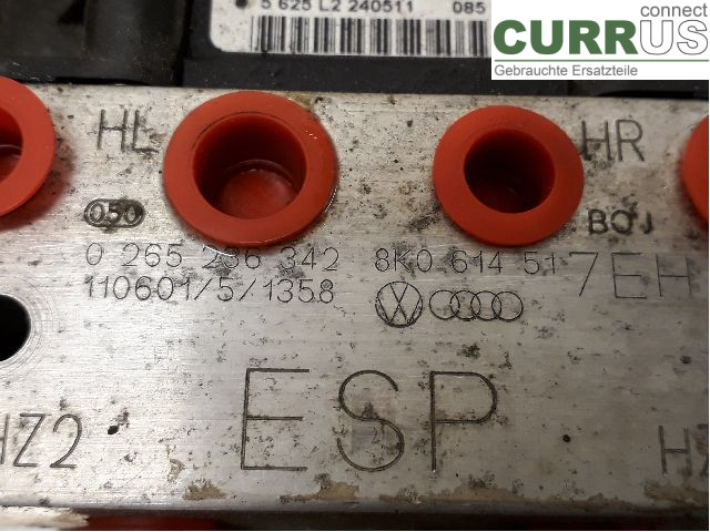 AUDI A5  07-16 ABS Hydraulic unit 8K0614517EK CDHB