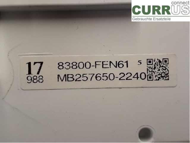 TOYOTA COROLLA 19- Instrument cluster / comb 83800-FEN61 2ZR-FXE