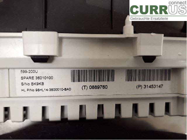 VOLVO V60 CROSS COUNTRY  16-18 Instrument cluster / comb 36051280 D4204T14