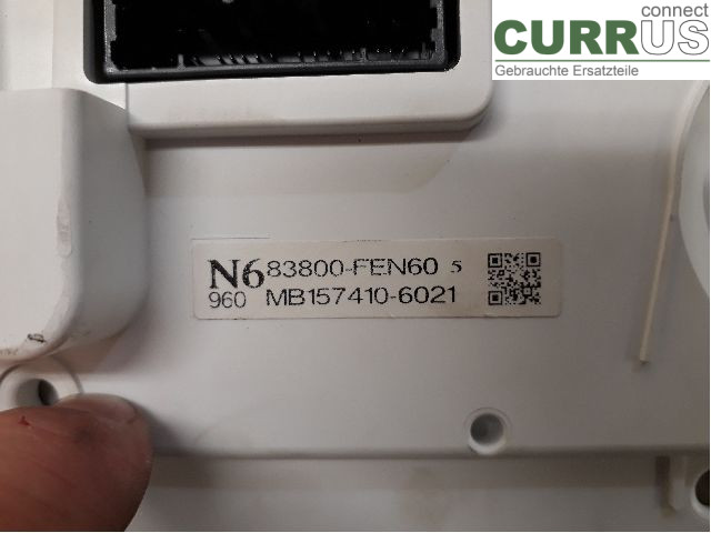TOYOTA COROLLA 19- Instrument cluster / comb 83800-FEV10 2ZR-FXE