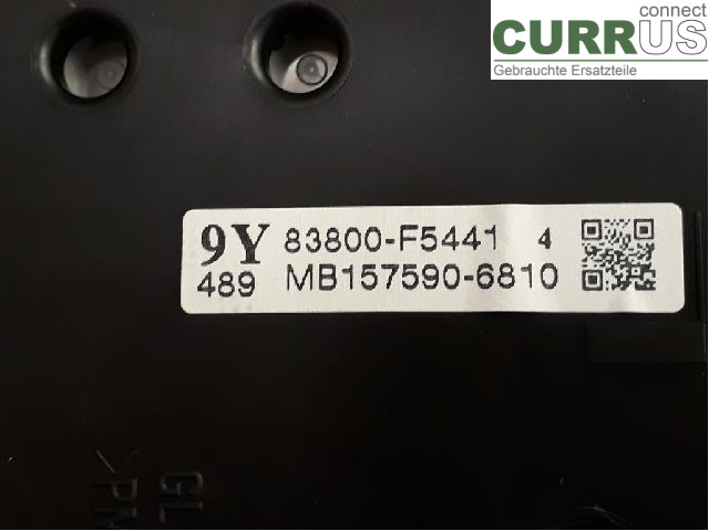 TOYOTA YARIS  15-20 Instrument cluster / comb 83800-F5441 1NZ-FXE