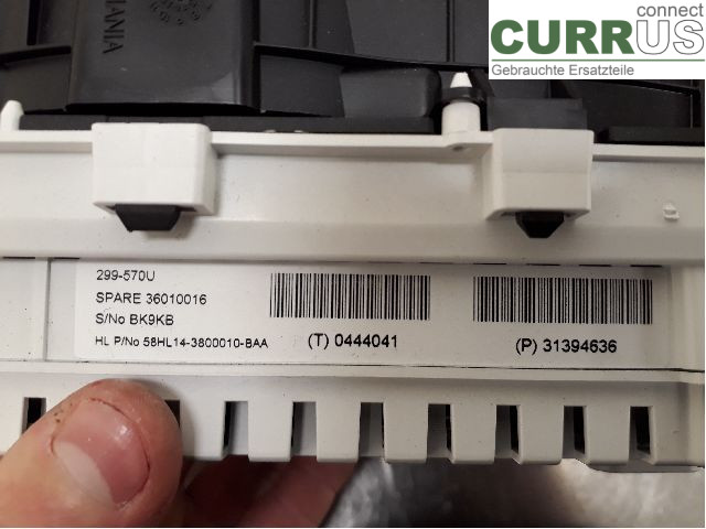 VOLVO V40  12-19 Instrumentpanel / kombiinstrument 36051279 D4162T
