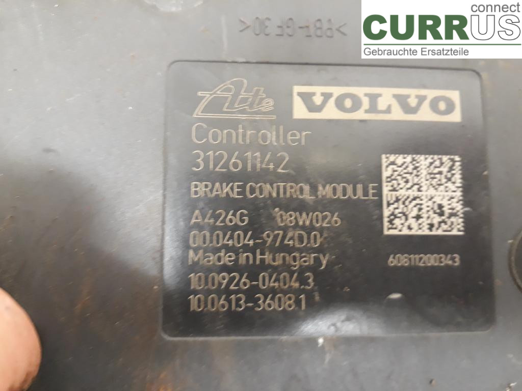 VOLVO S80      07- 13 ABS Hydraulic unit 31261143 B4204S4