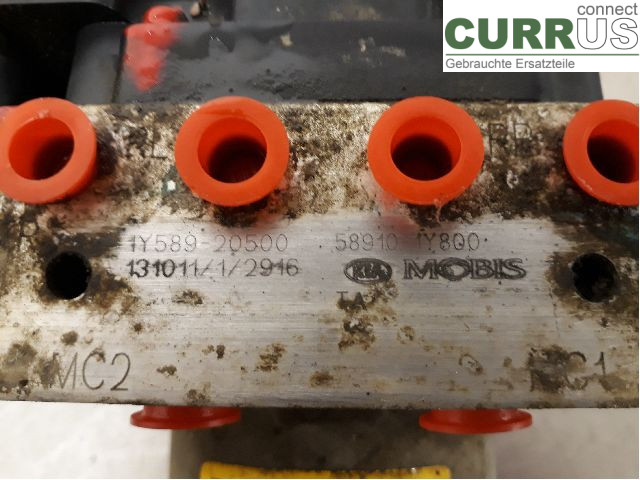 KIA PICANTO  12-17 Unité hydraulique ABS 589101Y800 G4LA
