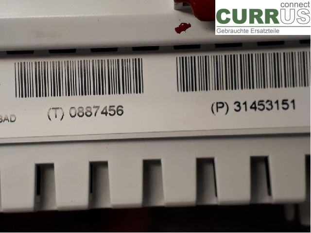 VOLVO V70    14-16 Instrument cluster / comb 36011391 D4204T5