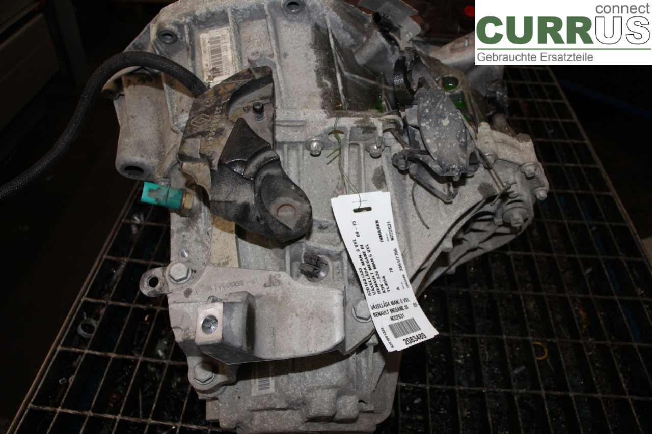 RENAULT MEGANE III 09-15 Gearbox (6-speed) 8201601333 K9K-836