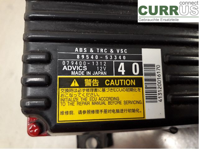 LEXUS IS 250/350 14- Brake Unit (ABS) 895B0-53080 2AR-FSE