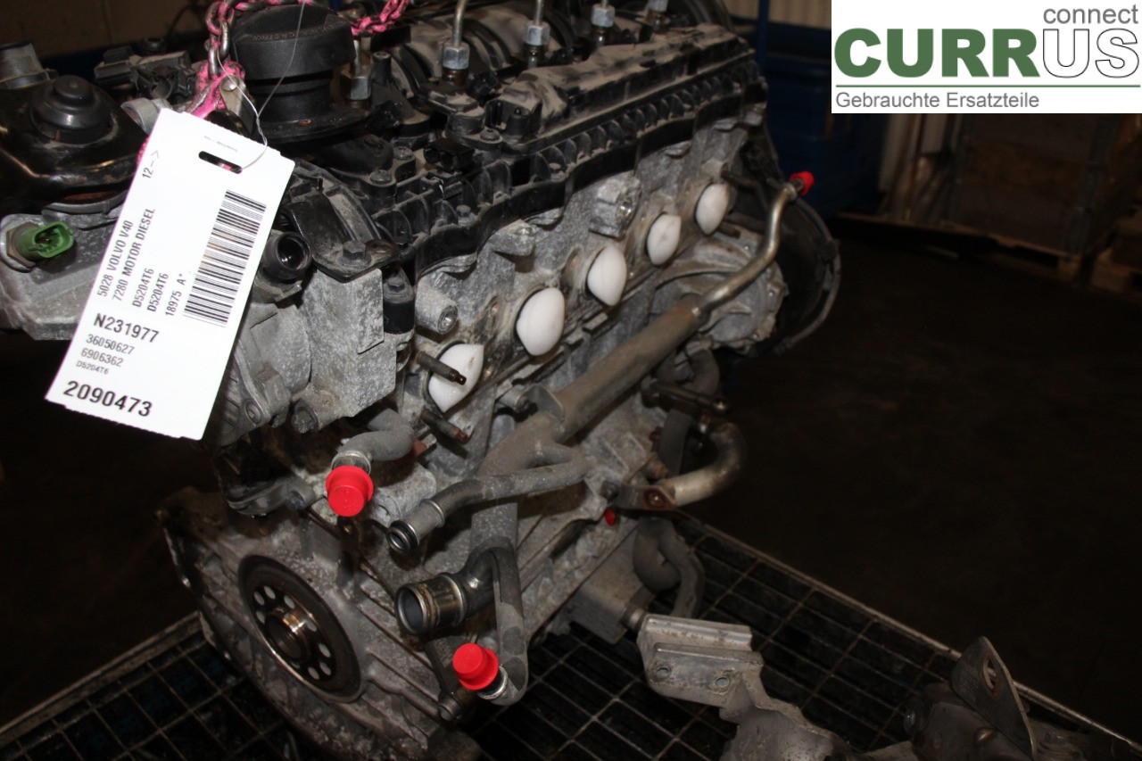 VOLVO V40  12-19 Engine 36050627 D5204T6