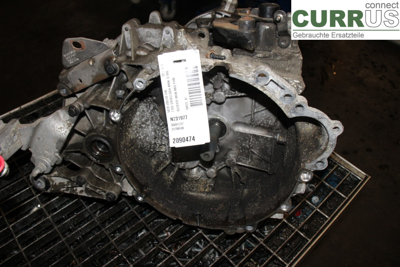 VOLVO V40  12-19 6-Gang-Getriebe 36001737 D5204T6
