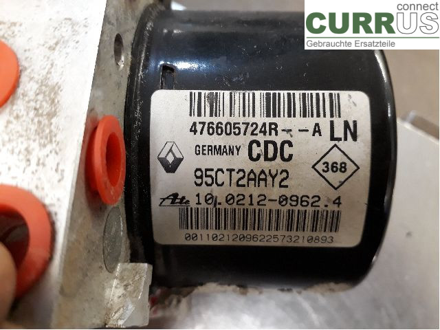RENAULT MEGANE III 09-15 ABS Hydraulic unit 476608933R K9K-636